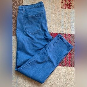 Womens juniors denim blue skinny jeans size 29